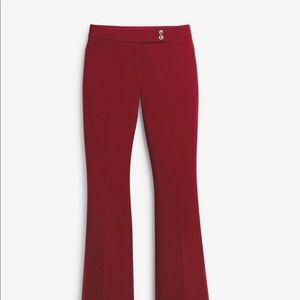 WHITE HOUSE BLACK MARKET WORK PANTS. Burnt orange